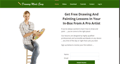 Desktop Screenshot of drawing-made-easy.com